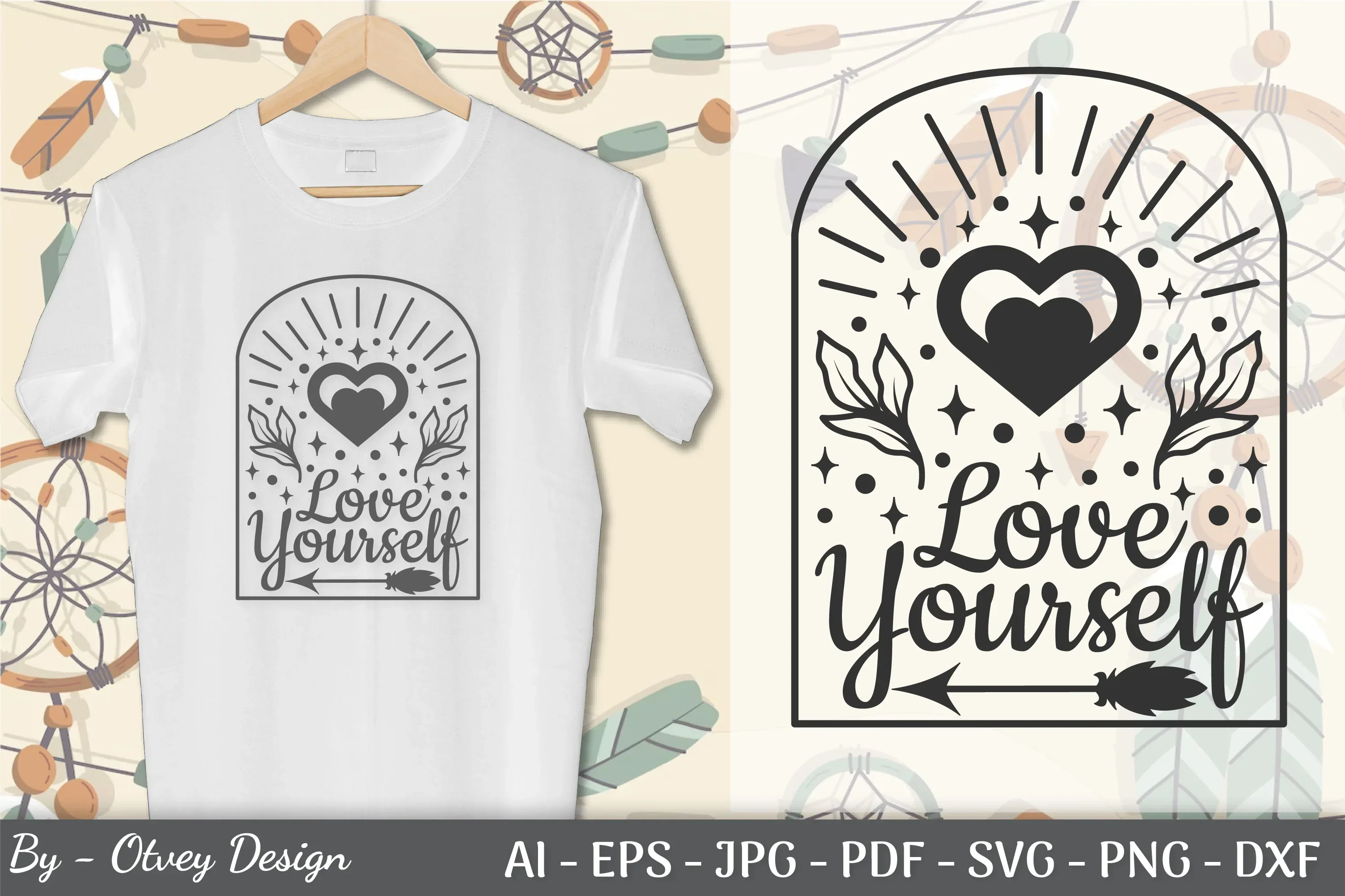 Boho Celestial SVG Bundle