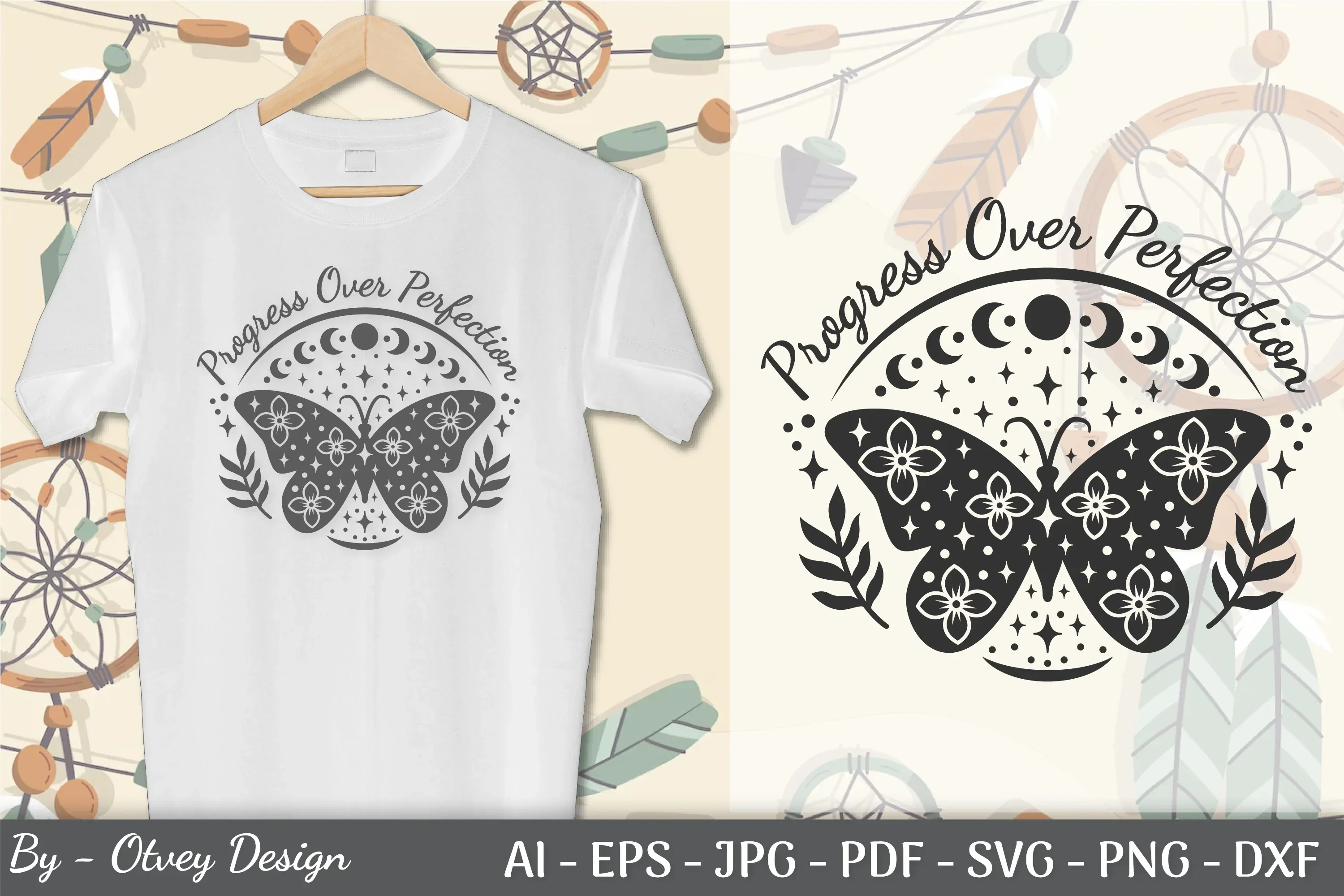 Boho Celestial SVG Bundle
