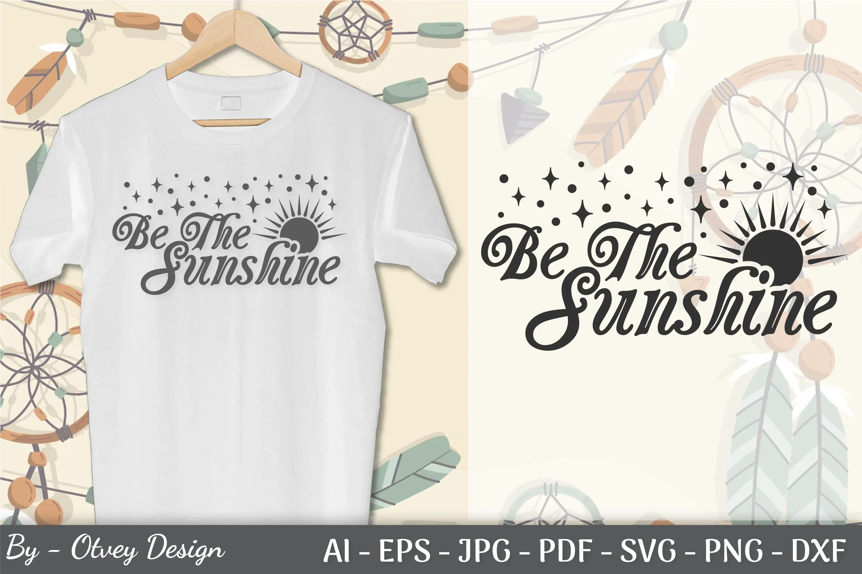 Boho Celestial SVG Bundle