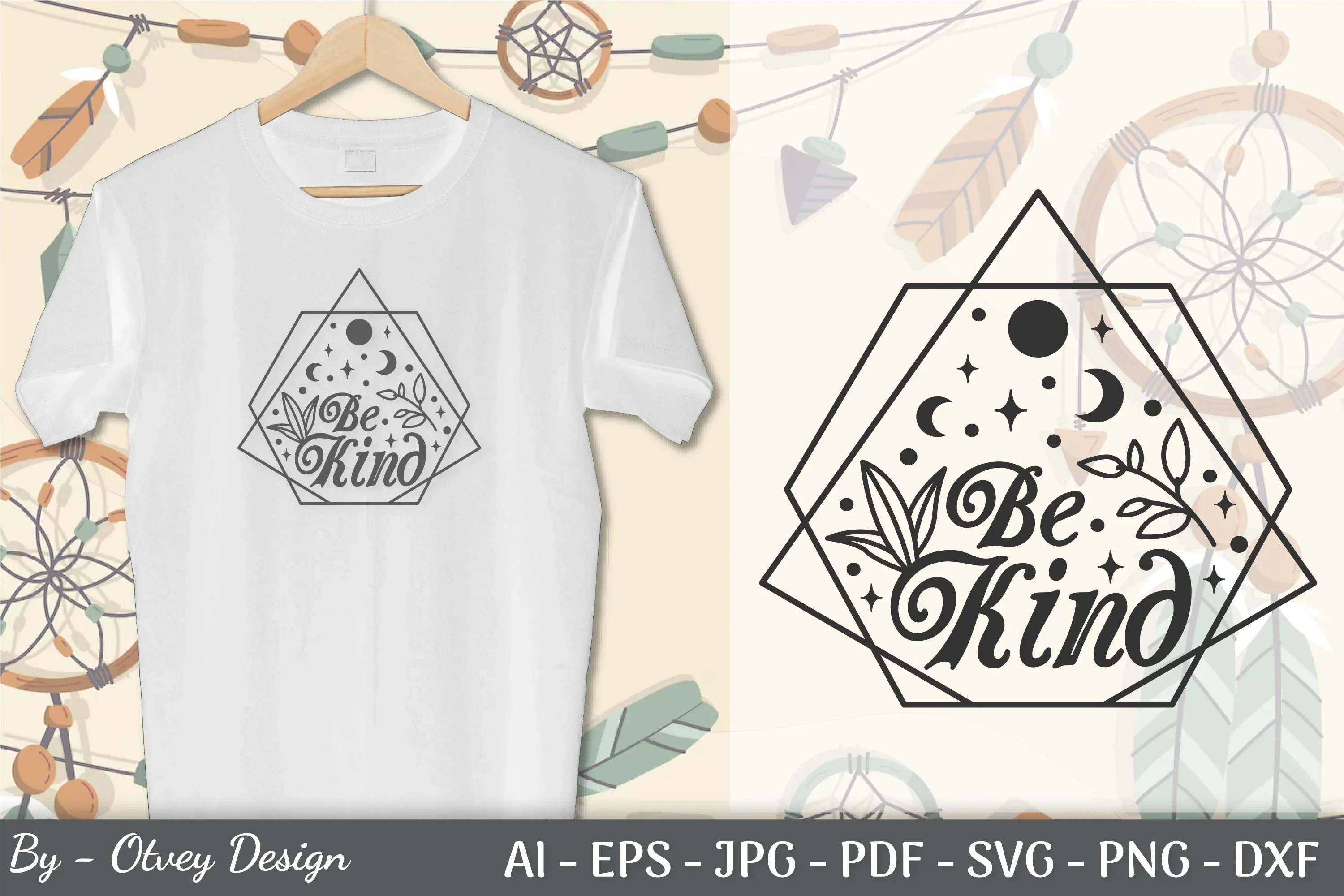 Boho Celestial SVG Bundle