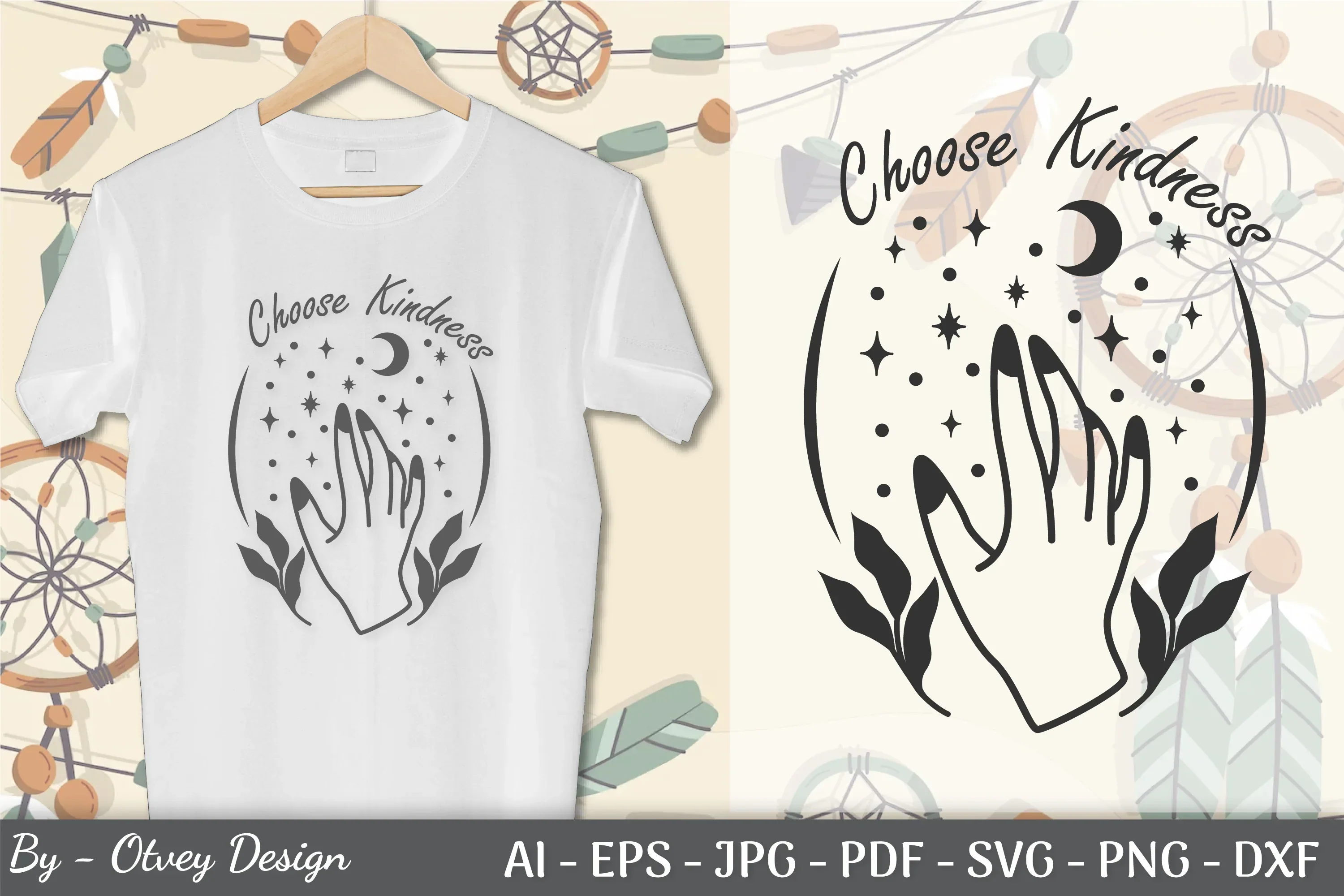 Boho Celestial SVG Bundle