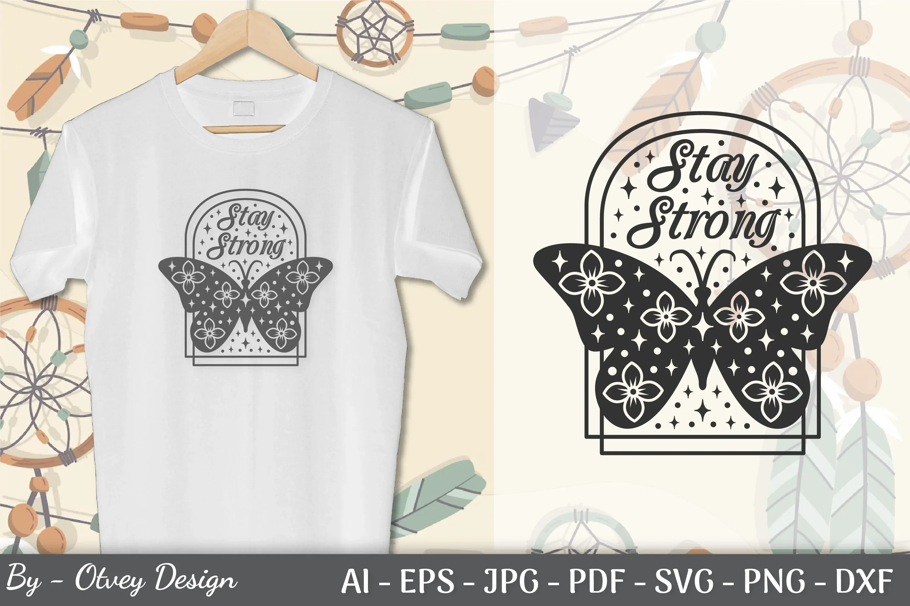 Boho Celestial SVG Bundle