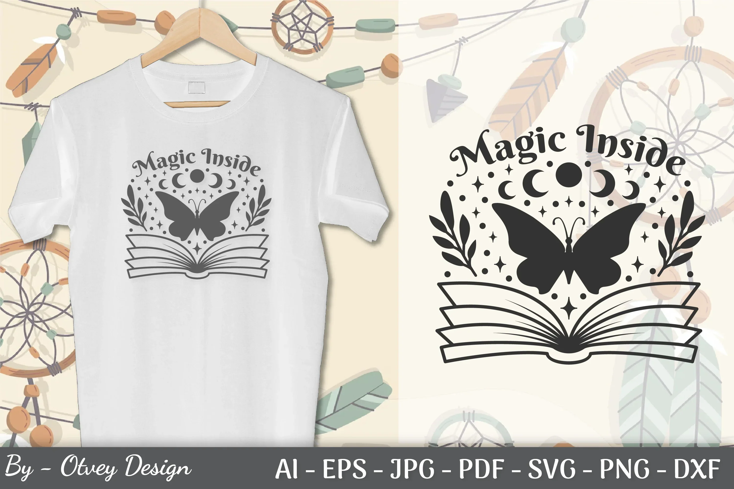 Boho Celestial SVG Bundle