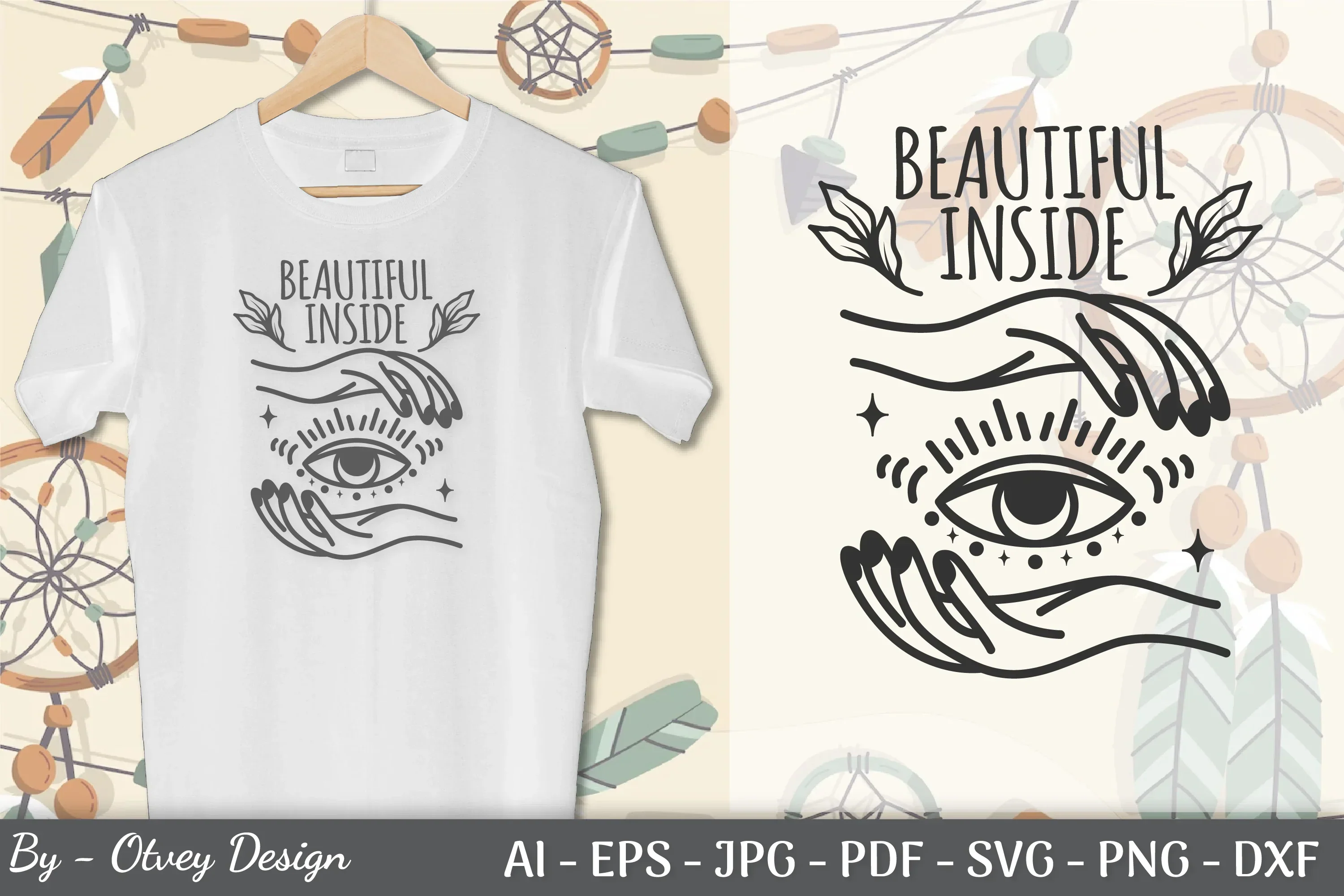 Boho Celestial SVG Bundle