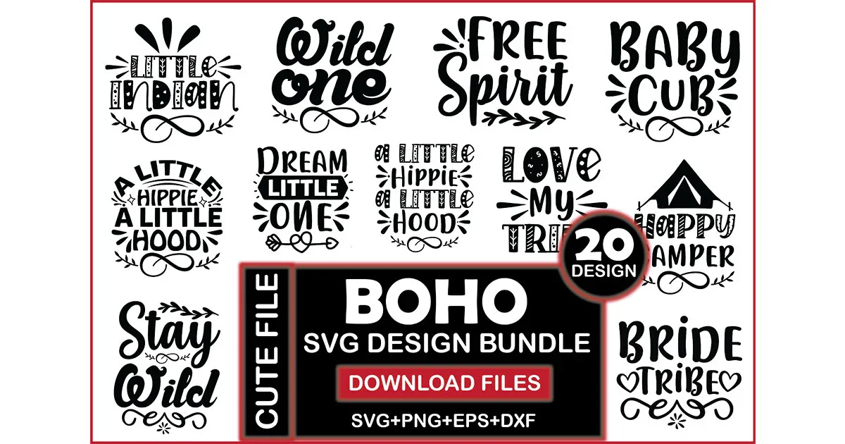 Boho SVG Bundle - Image 3