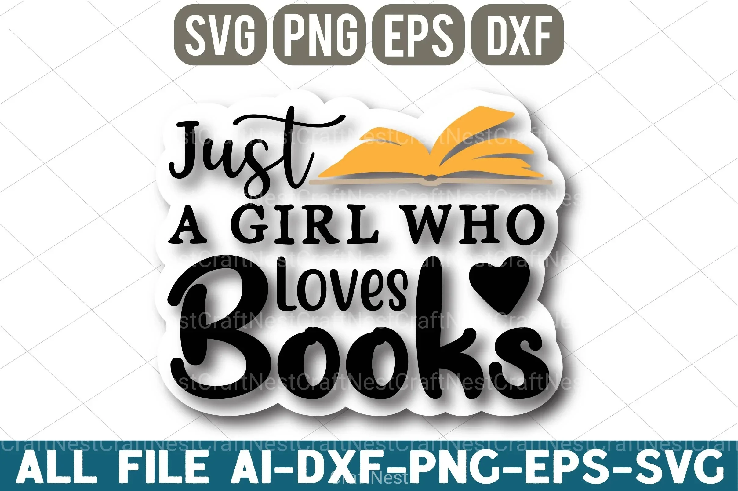 Book Lover Design Bundle - Image 10
