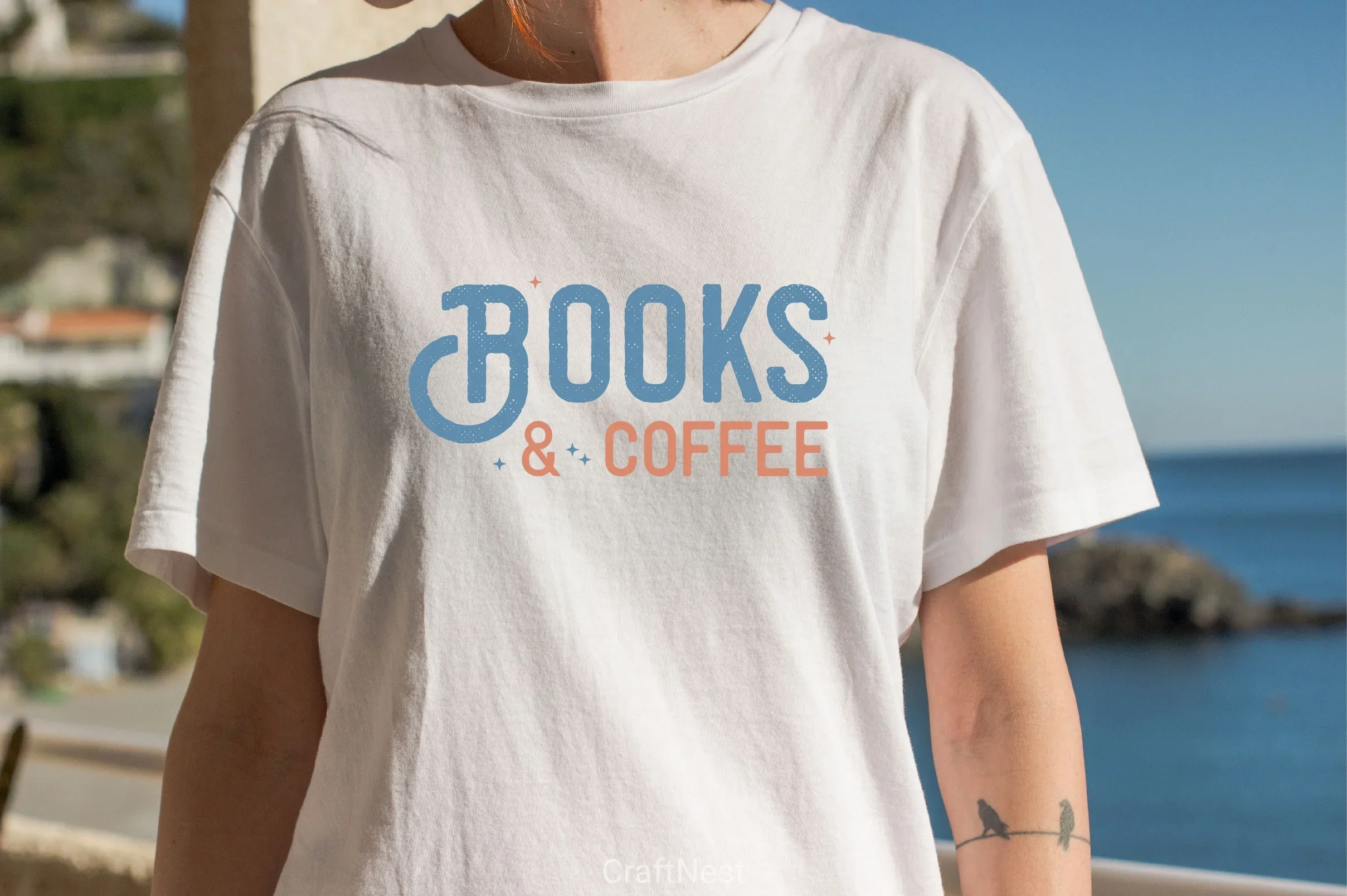 Books & Coffee SVG Bundle - Image 4