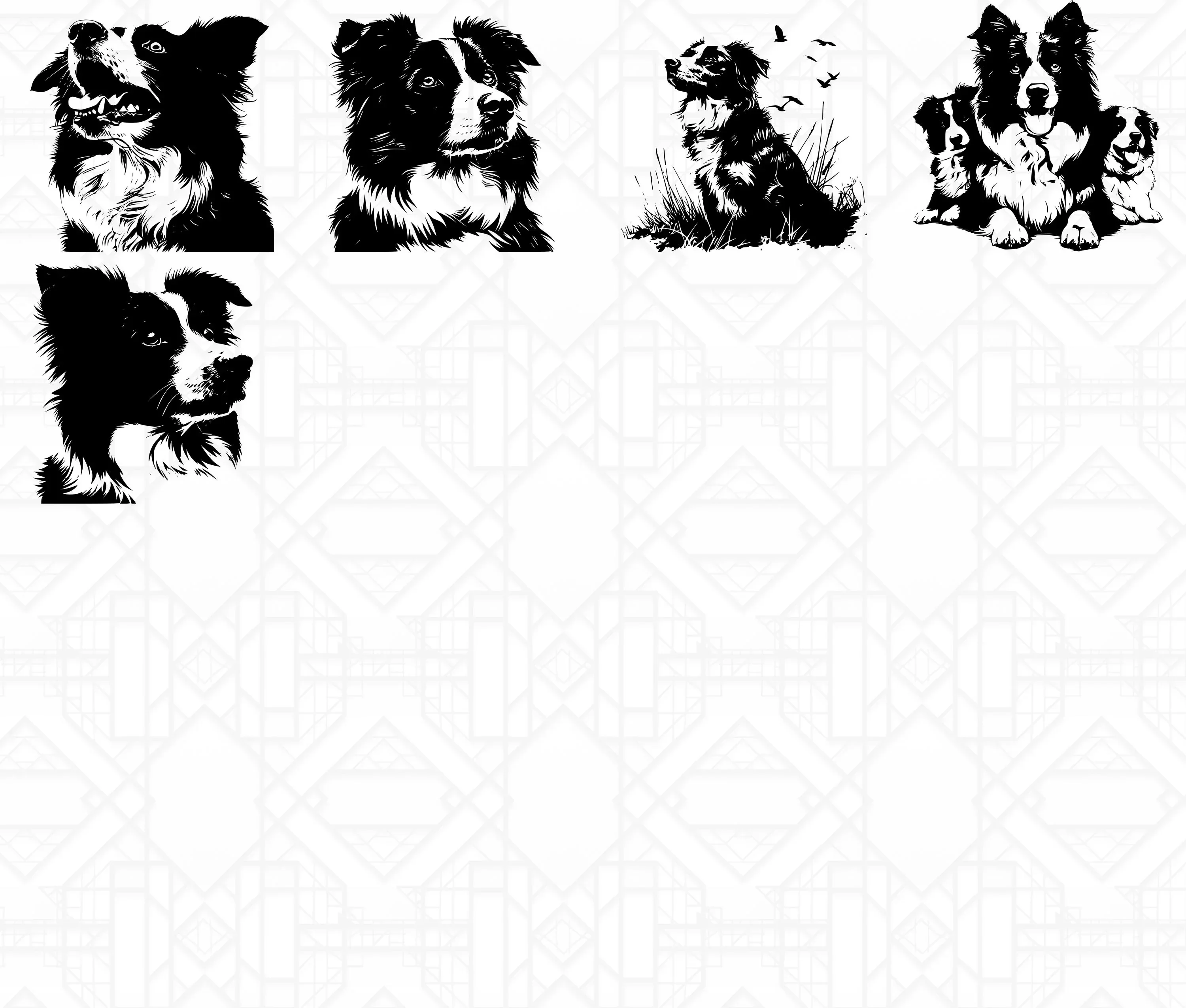 Border Collie SVG Bundle - Image 5