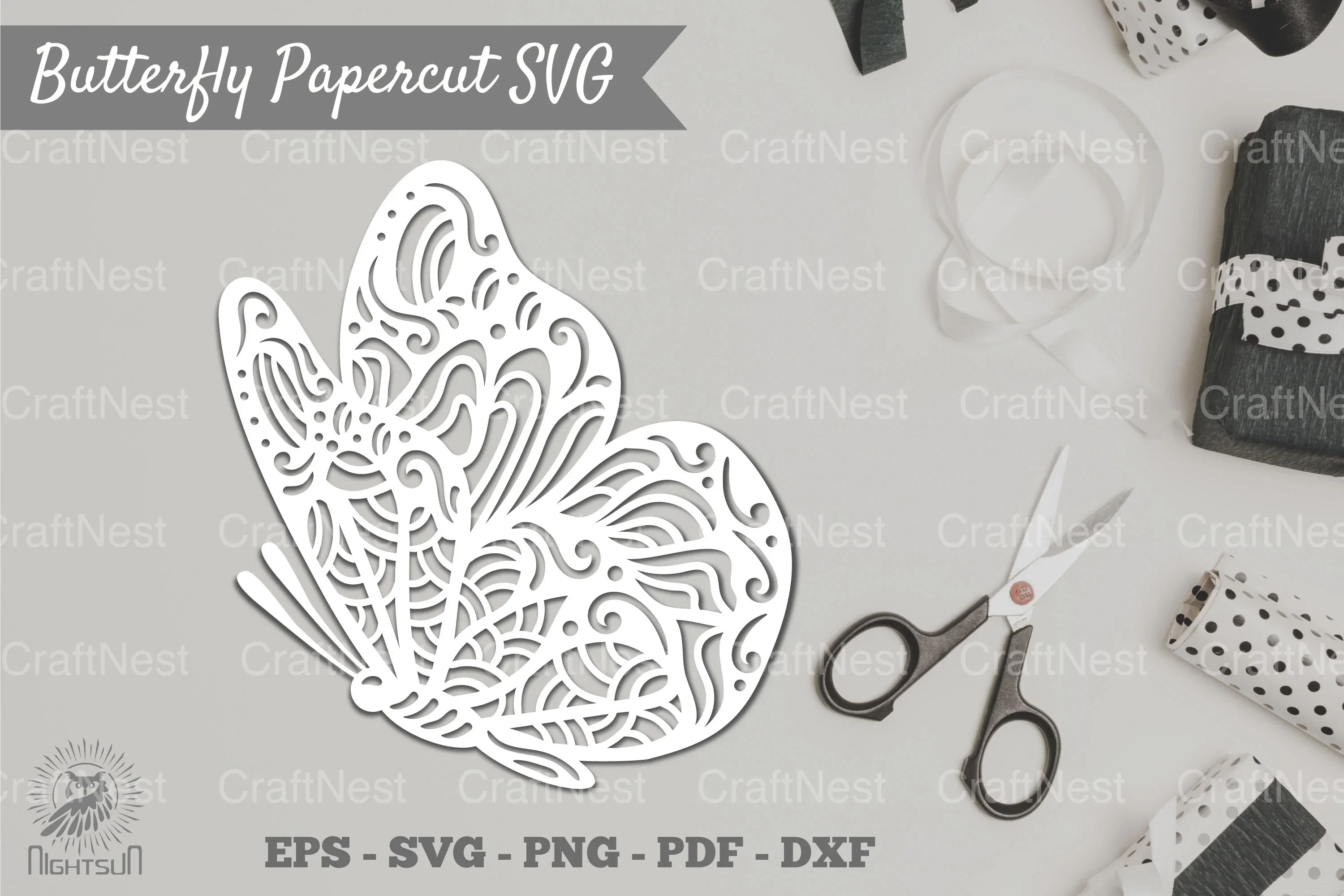 Butterfly Papercut SVG Bundle