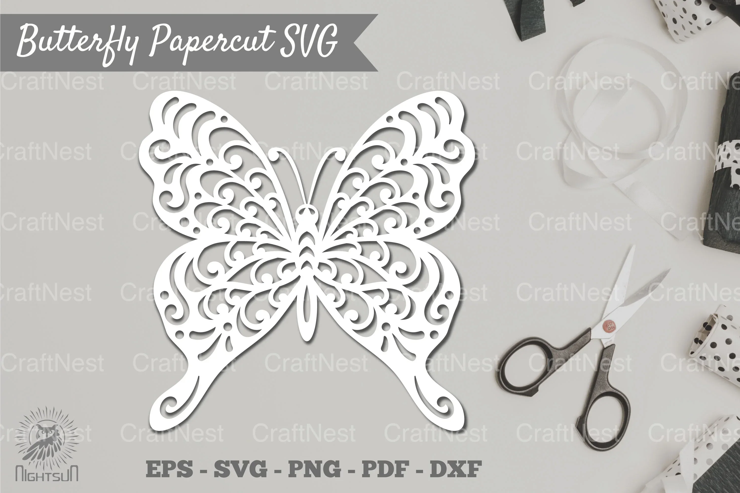 Butterfly Papercut SVG Bundle