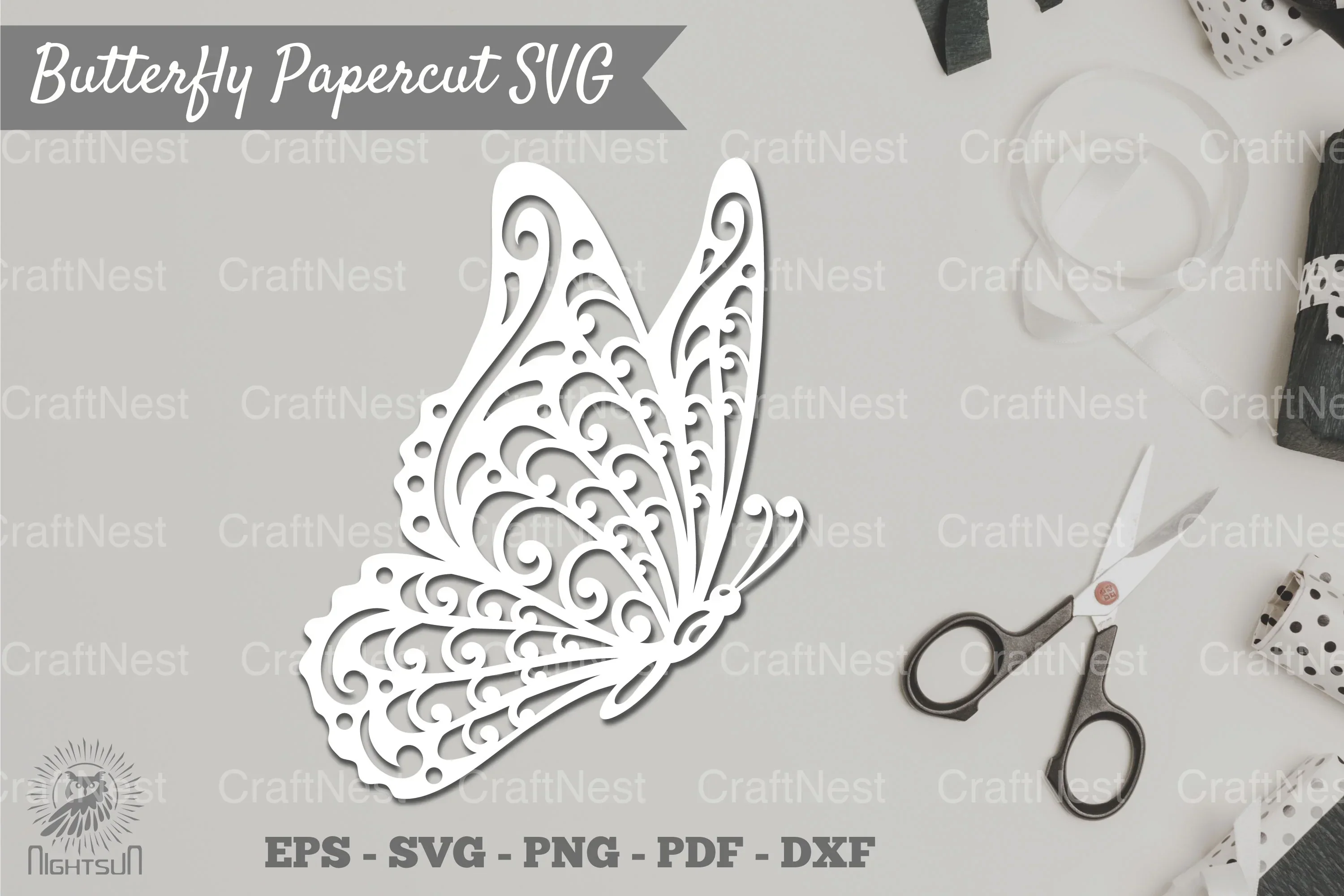 Butterfly Papercut SVG Bundle