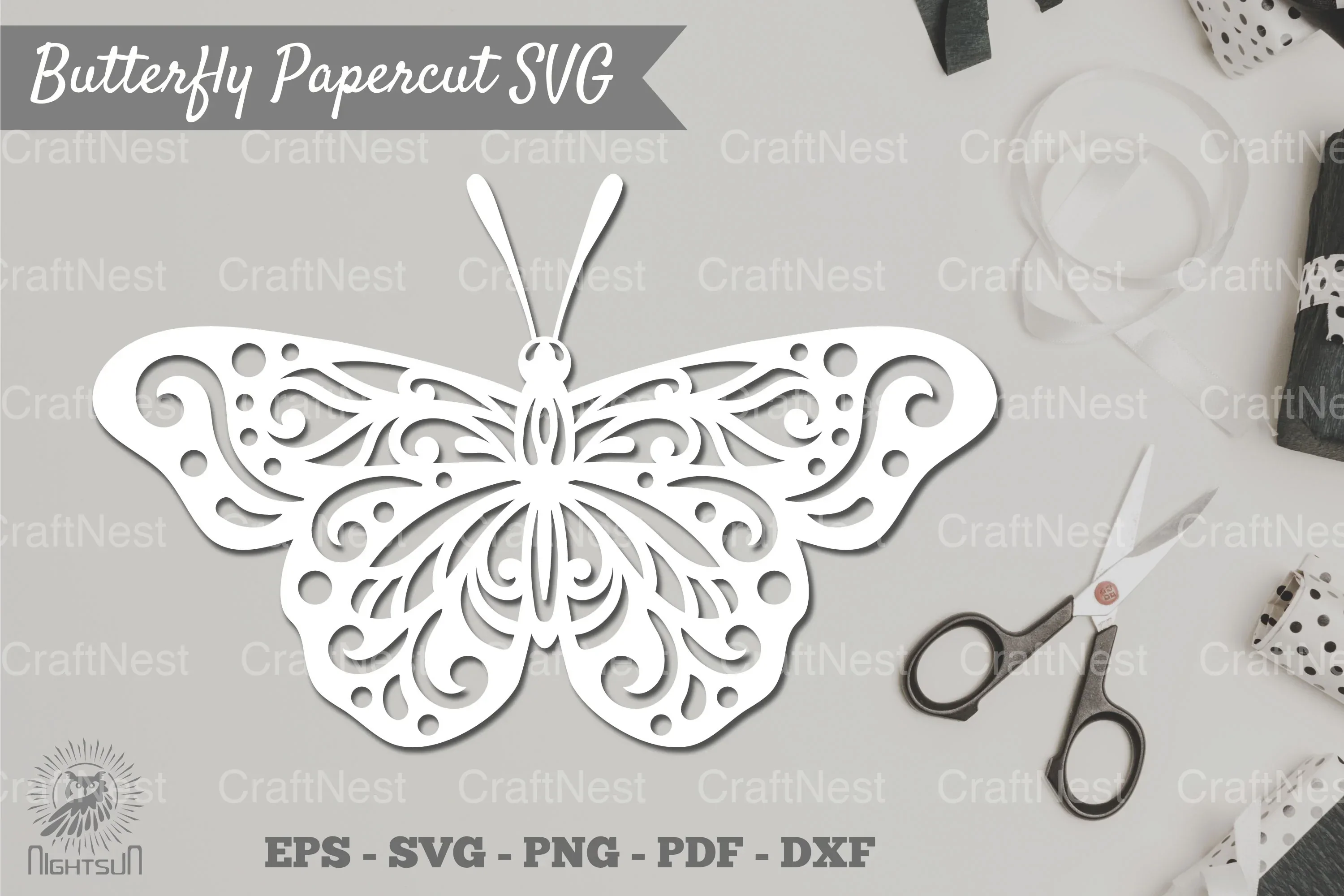 Butterfly Papercut SVG Bundle