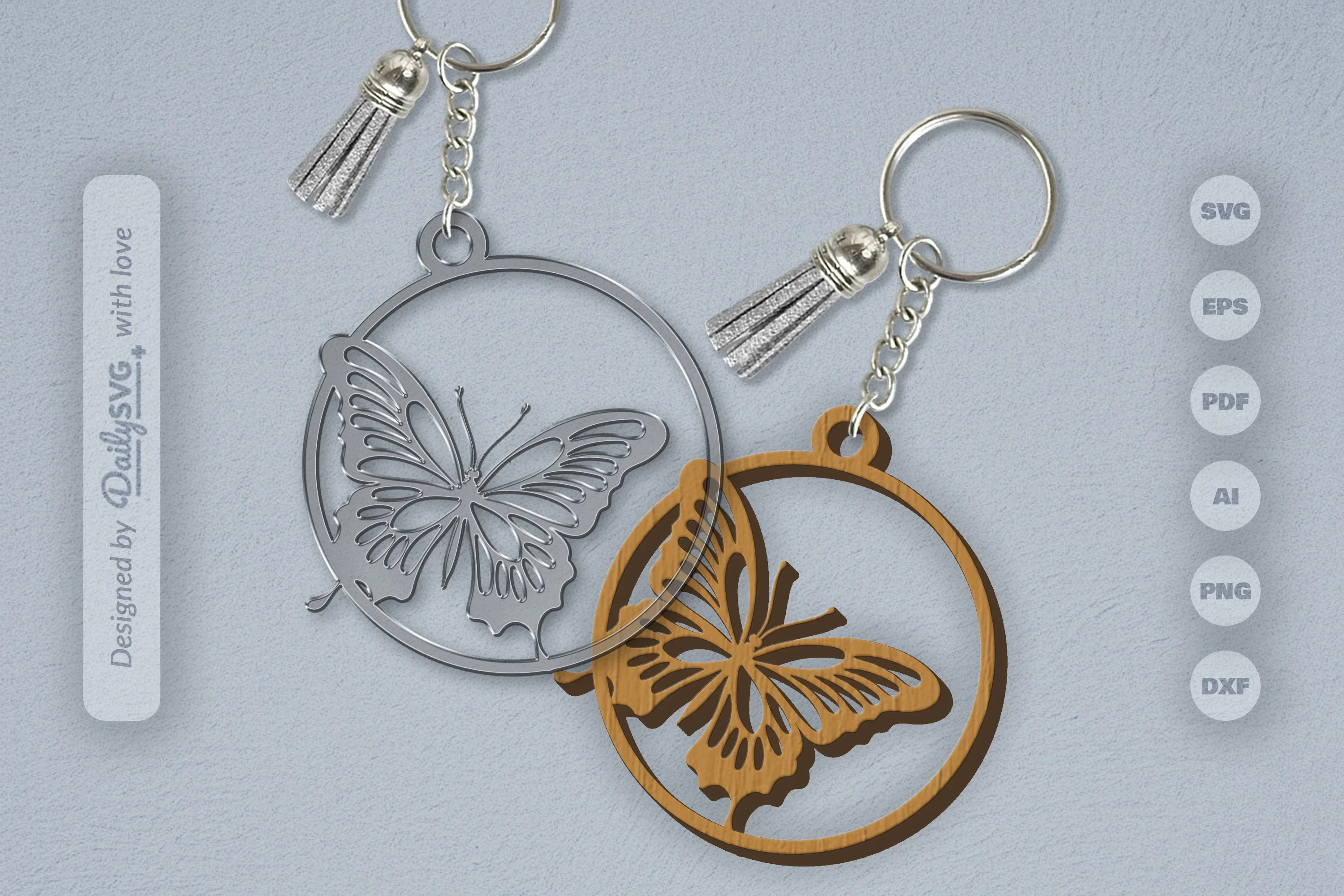 Butterfly Round SVG Bundle