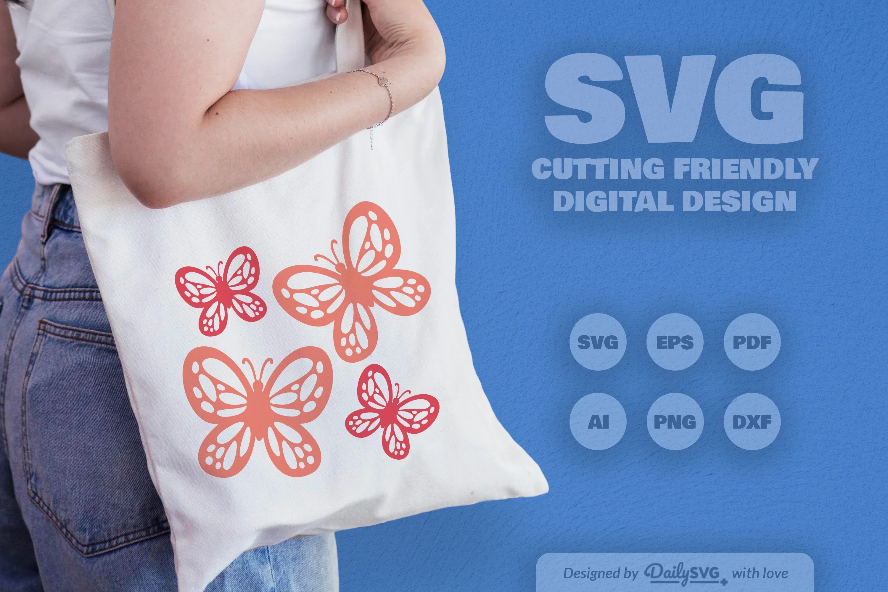 Butterfly SVG Bundle: Stunning Collection for Nature Lovers - Image 6