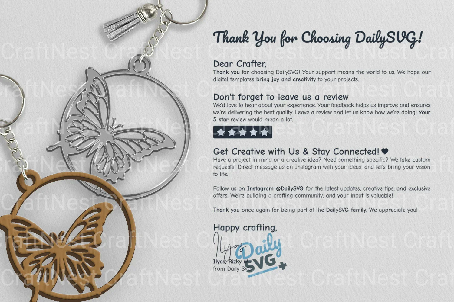 Butterfly SVG Round SVG Bundle - Image 3