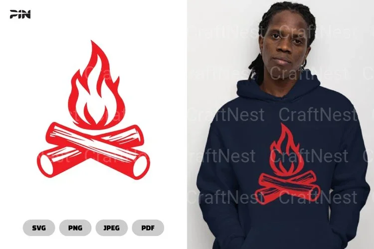 Campfire Camping SVG Bundle