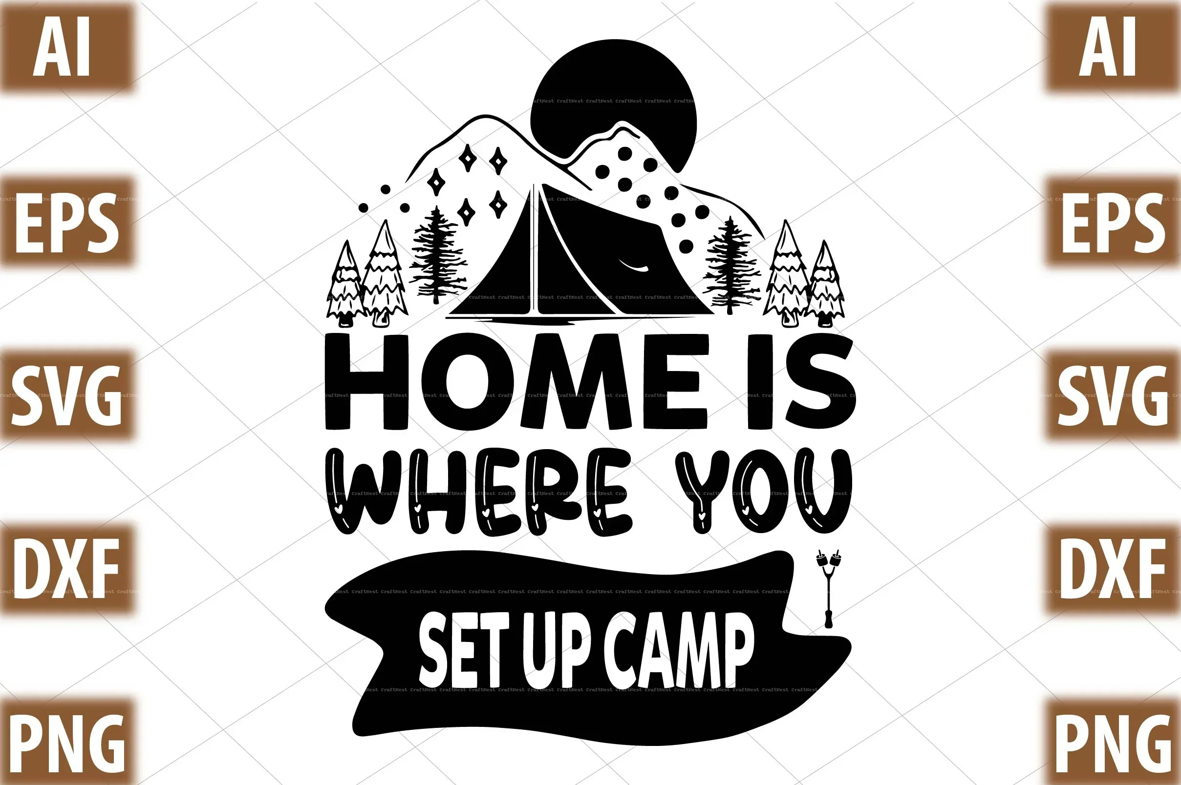 Camping Design SVG Bundle - Image 21