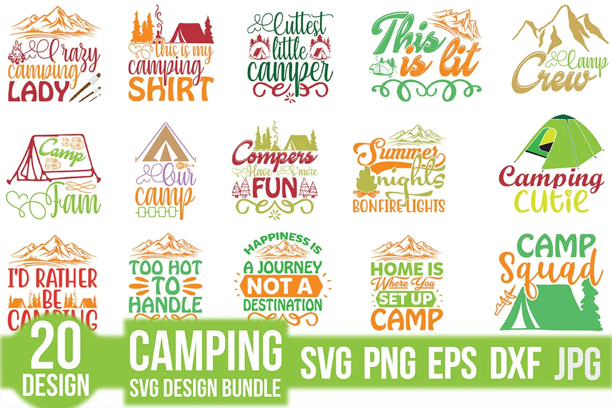 Camping SVG Bundle - Image 2