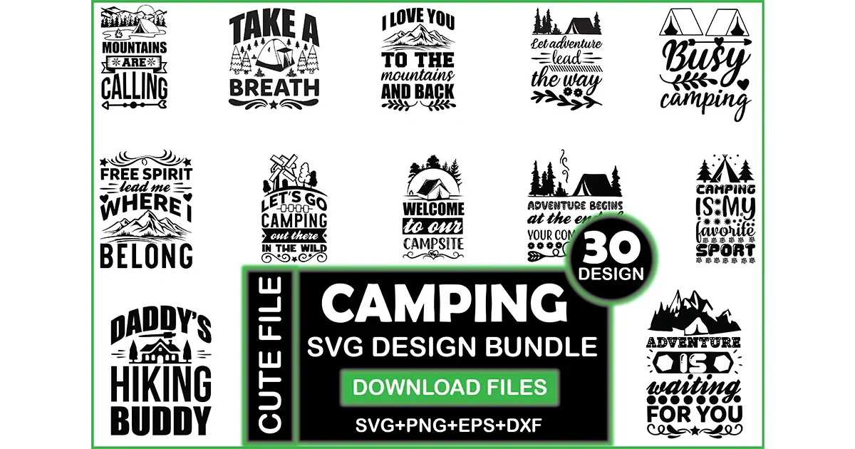 Camping SVG Bundle - Image 3