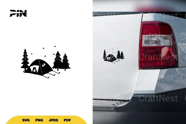 Camping Tent SVG Bundle