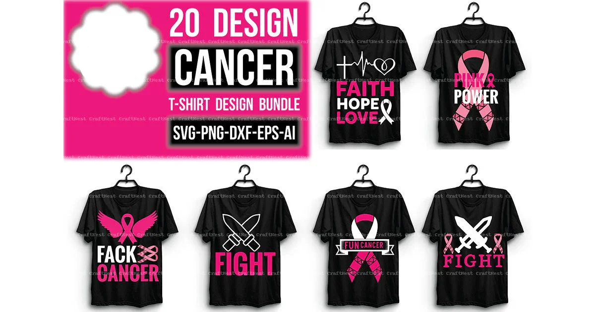 Cancer Design SVG Bundle
