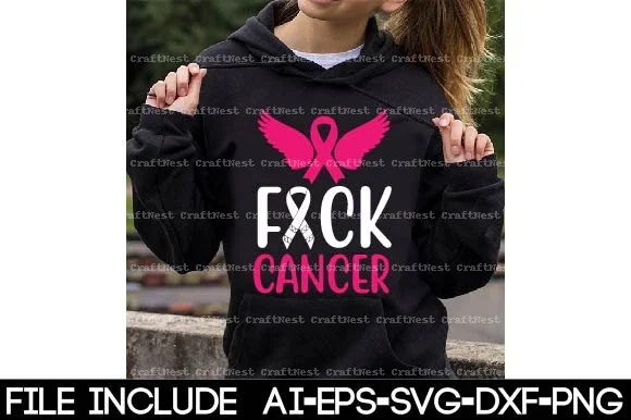 Cancer Design SVG Bundle - Image 10