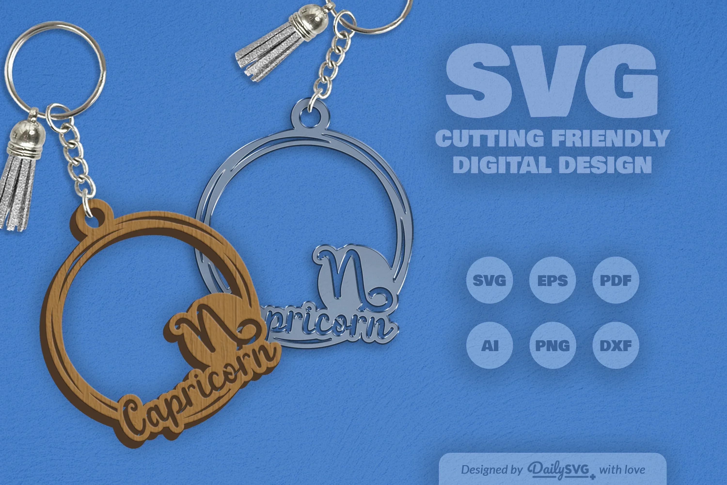 Capricorn Zodiac SVG Bundle - Image 2