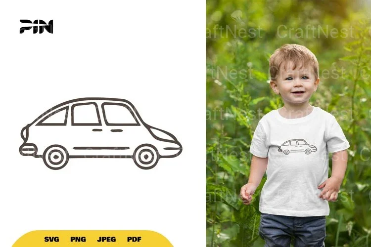 Car Doodle Clipart Bundle
