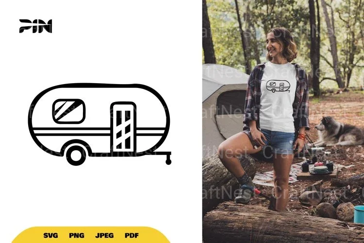 Caravan Camping SVG Bundle
