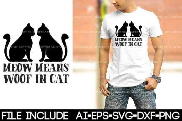 Cat Shirt SVG Bundle - Image 13