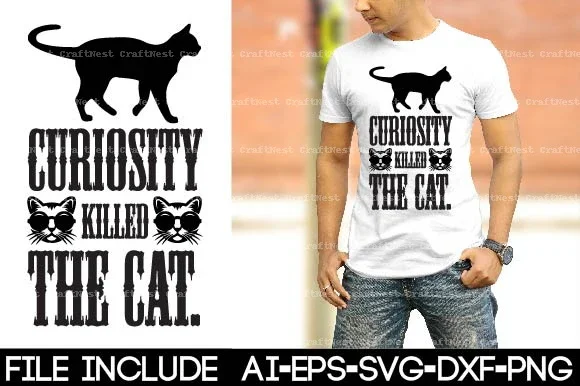 Cat Shirt SVG Bundle - Image 7
