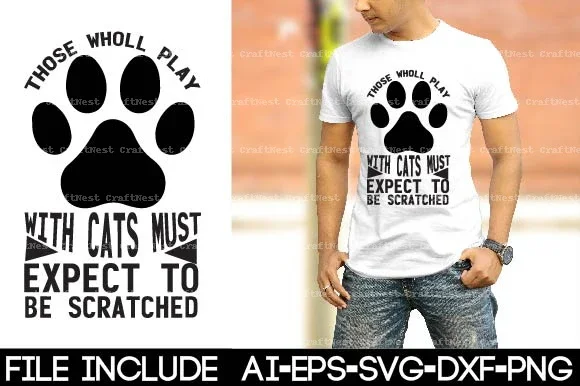 Cat Shirt SVG Bundle - Image 8