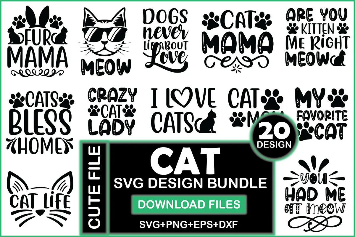 Cat SVG Bundle - Image 2