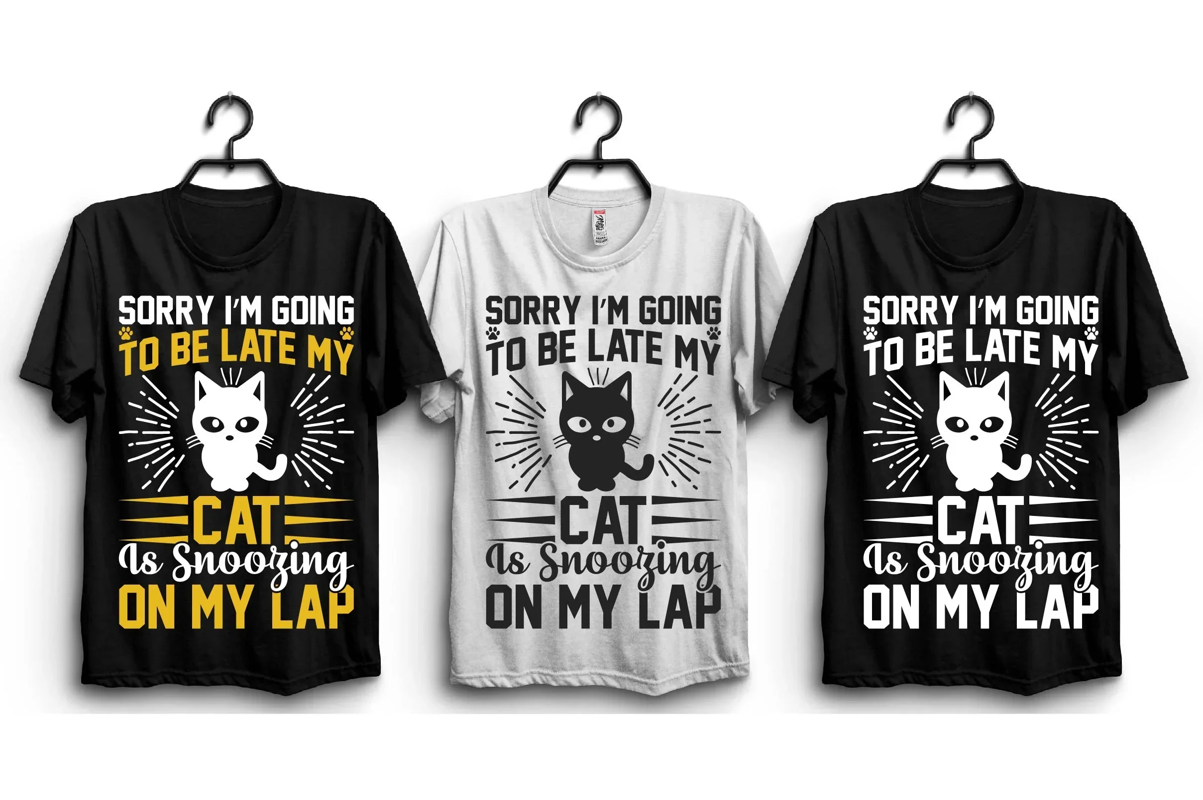 Cat T-Shirt Bundle - Image 3