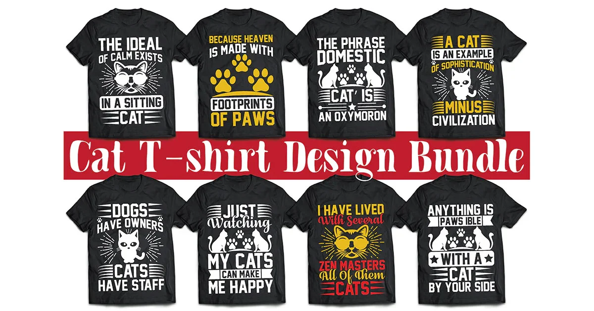 Cat T-Shirt Bundle