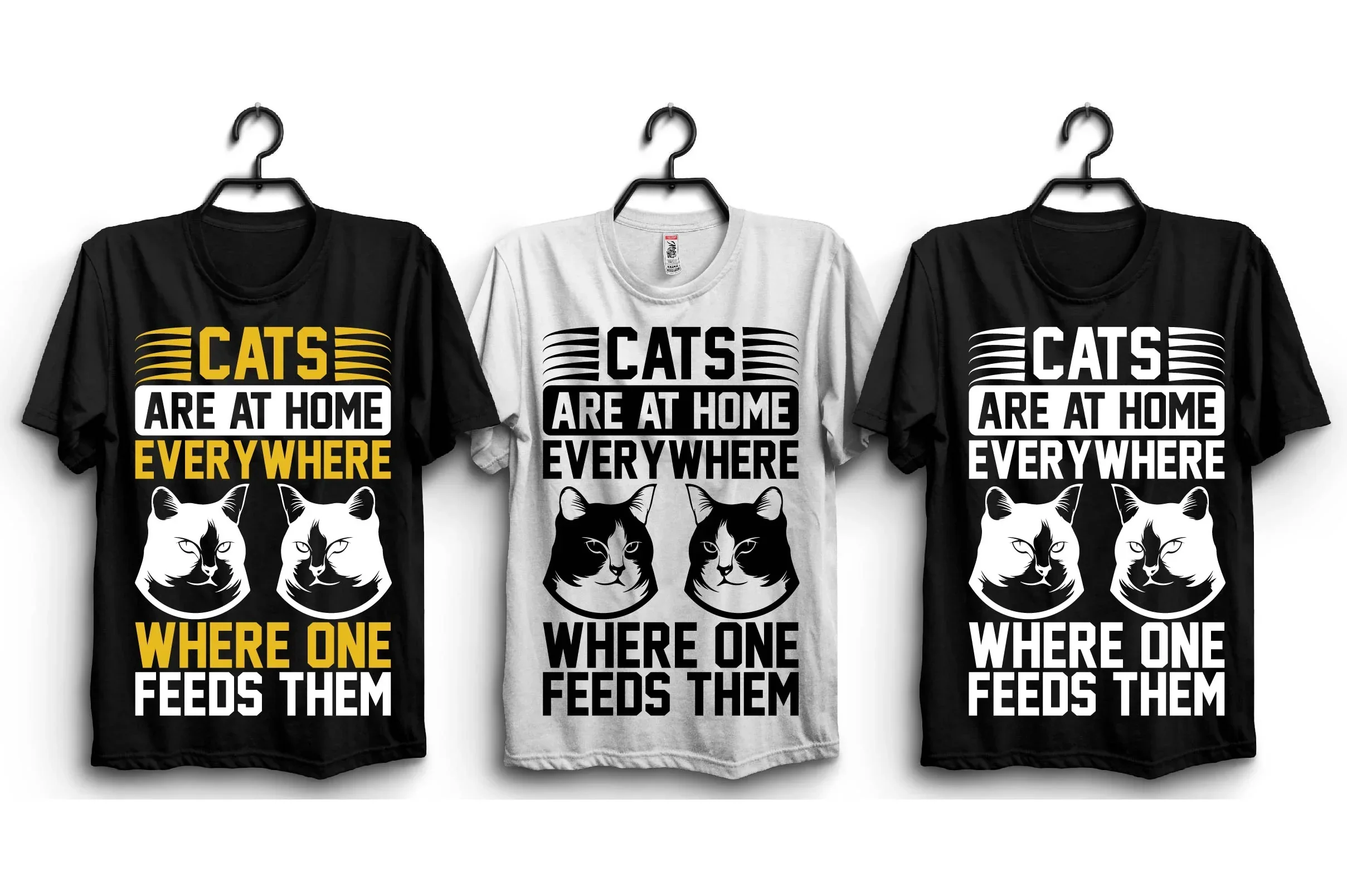 Cat T-Shirt Bundle - Image 3
