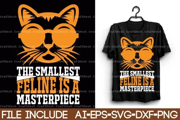 Cat T-Shirt SVG Bundle - Image 13