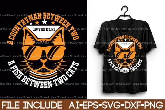 Cat T-Shirt SVG Bundle - Image 3