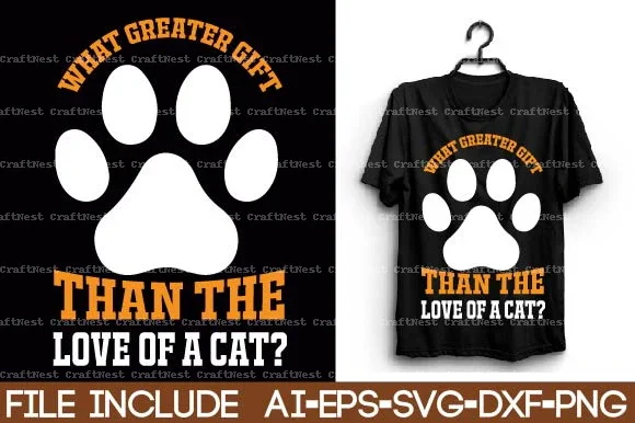 Cat T-Shirt SVG Bundle - Image 6
