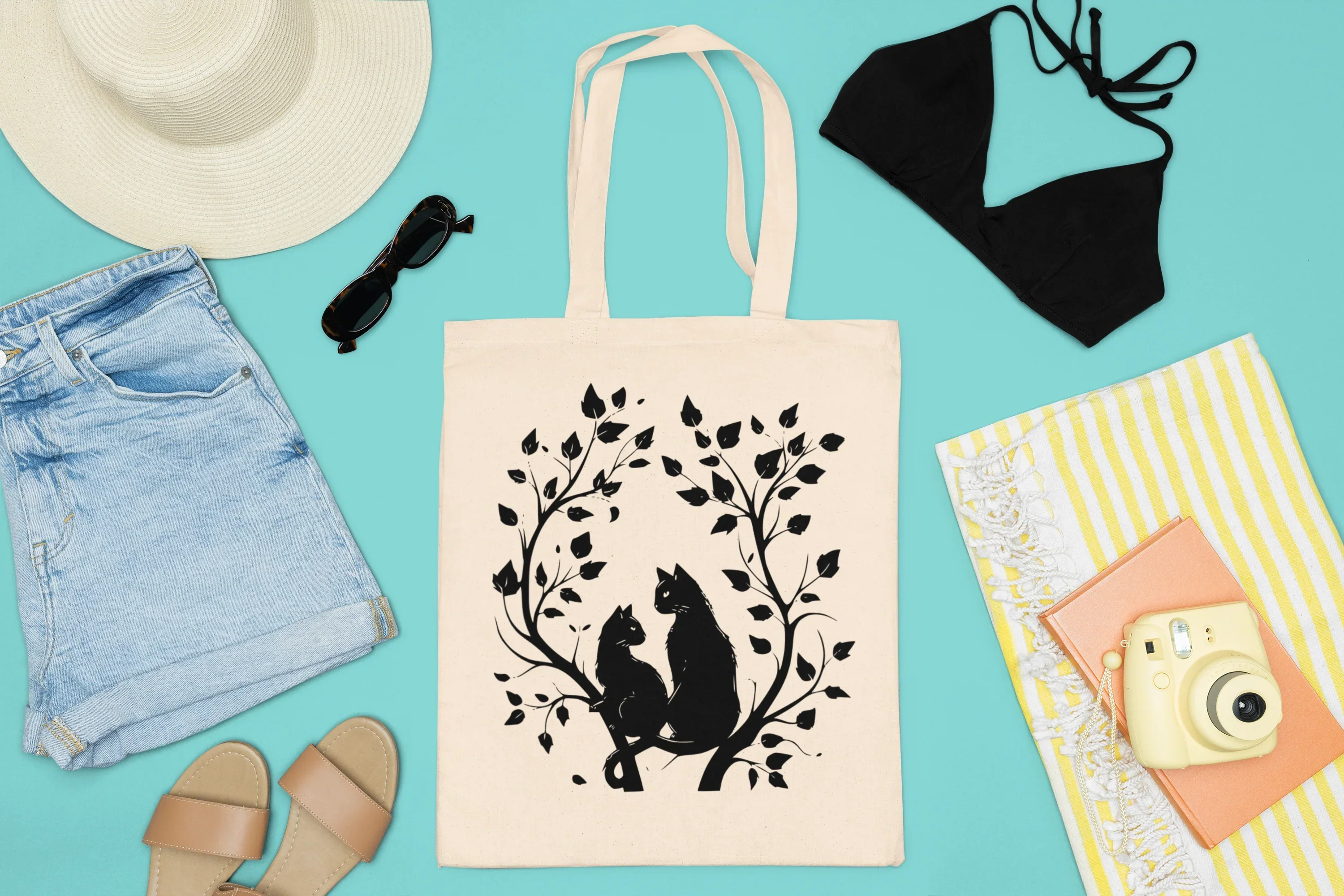 Cats Summer SVG Bundle - Image 5