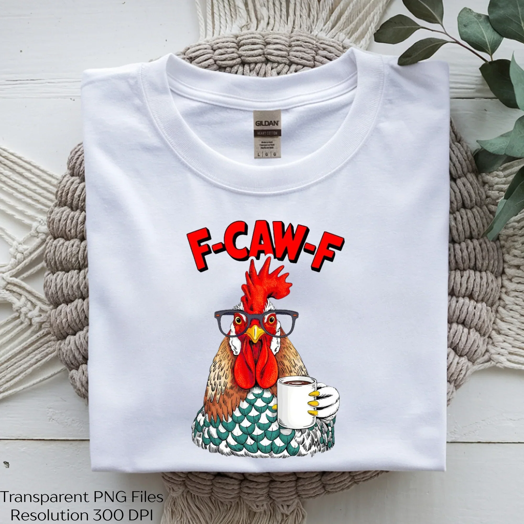 Caw Rooster Coffee Pun SVG Bundle