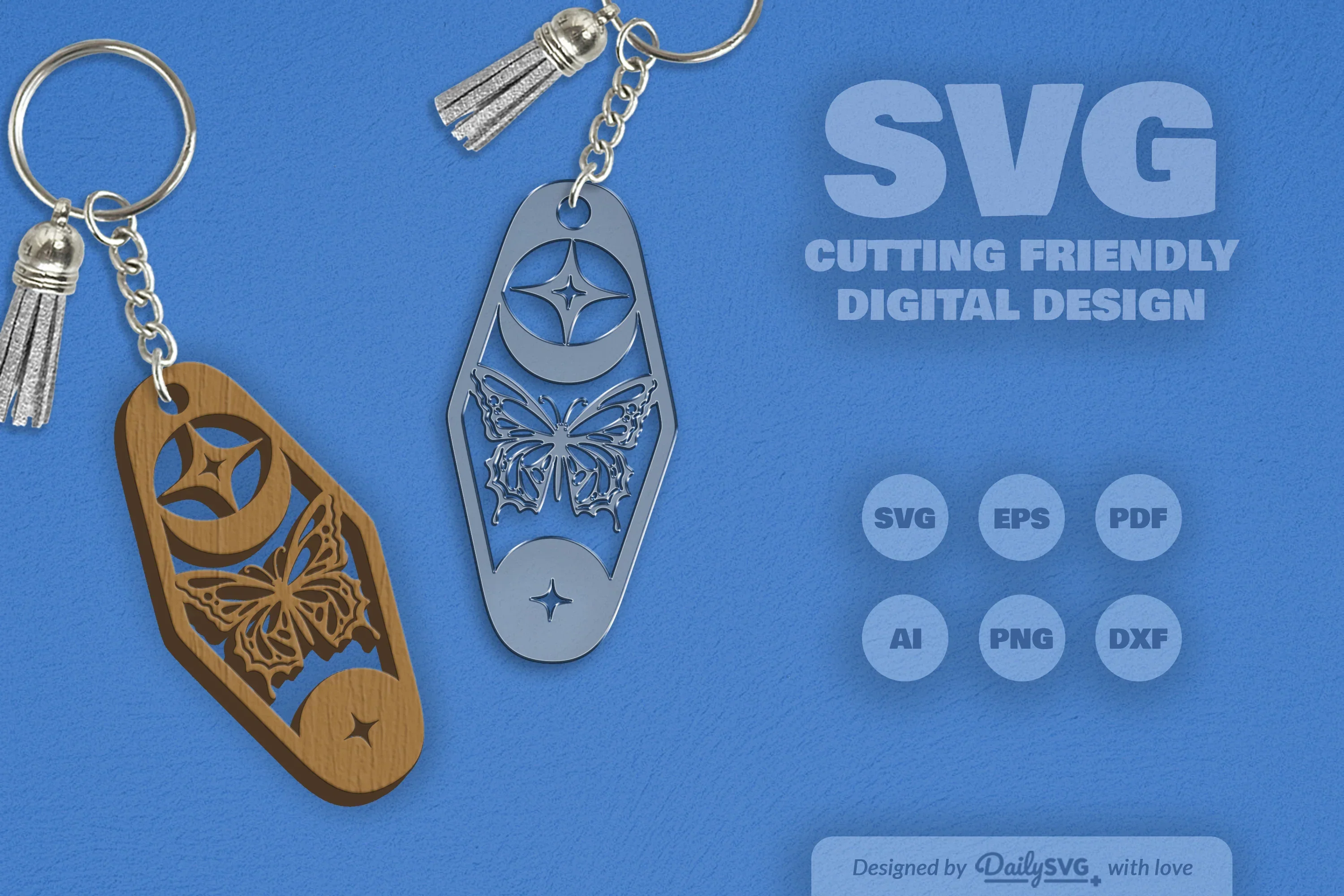 Celestial Butterfly Motel Clipart Daily SVG Bundles - Image 4