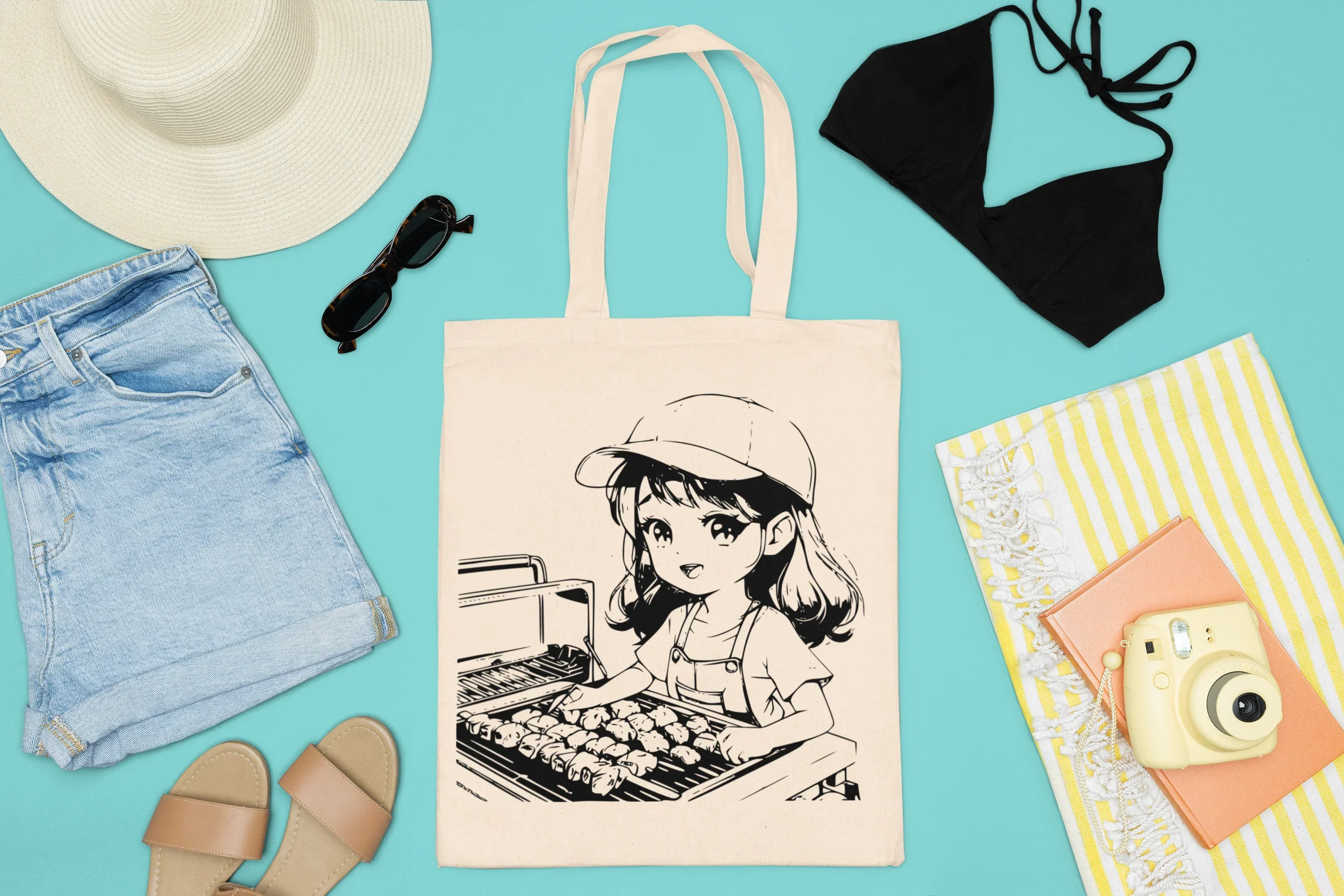 Chibi Summer SVG Bundle - Image 7