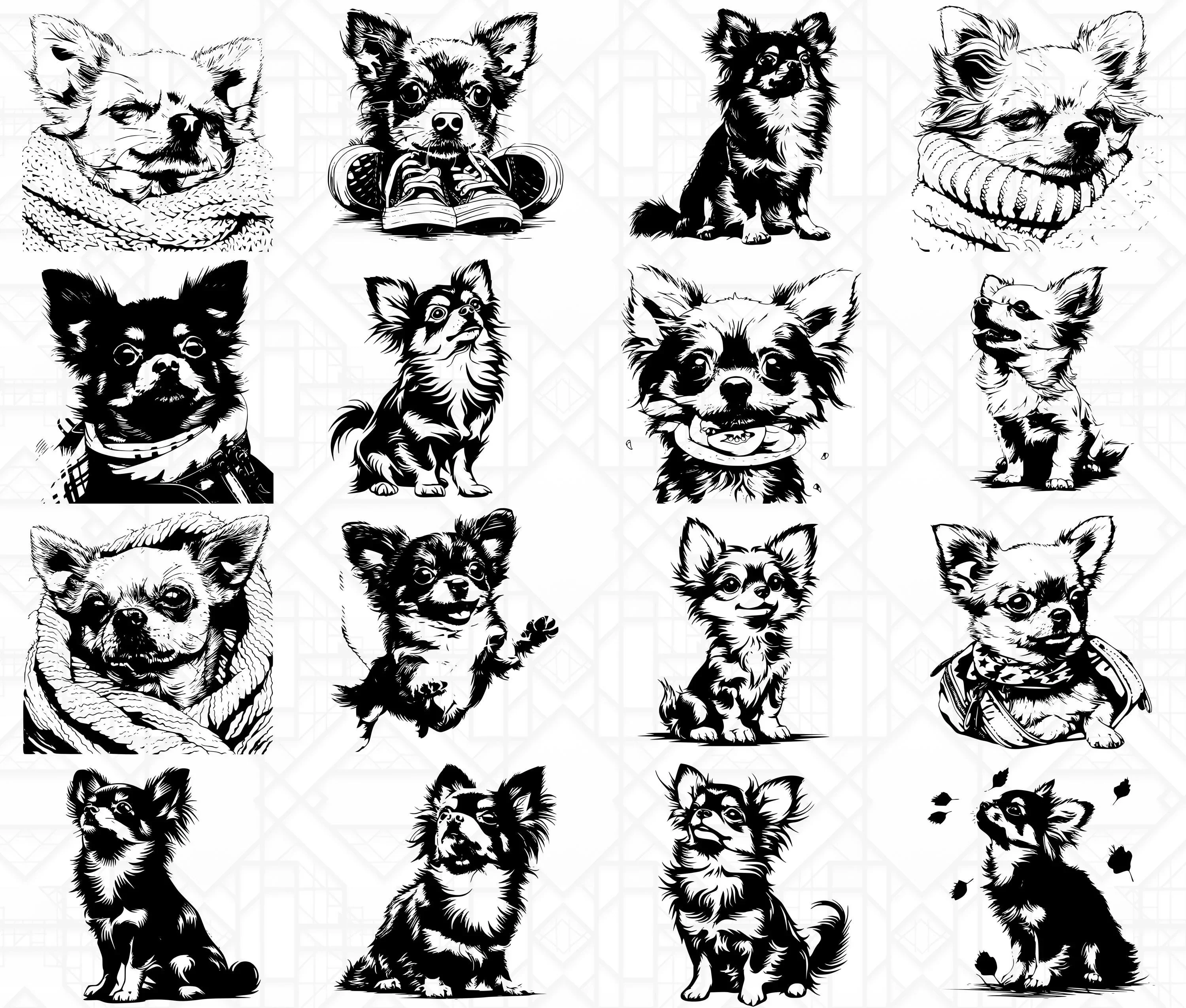 Chihuahua Dog SVG Bundle - Image 4