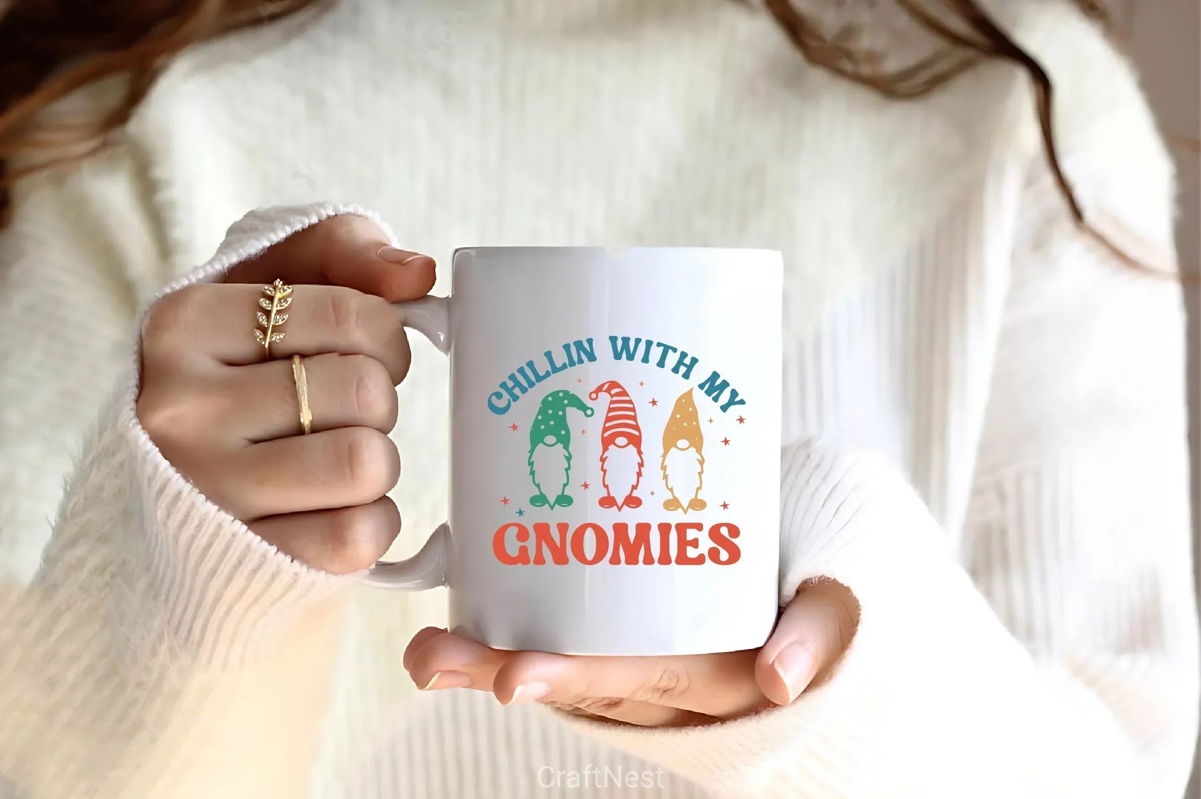 Chillin With My Gnomies SVG Bundle - Image 4