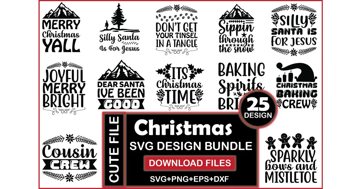 Christmas 23 SVG Bundle - Image 2