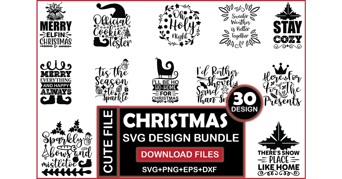 Christmas 50 SVG Bundle - Image 3