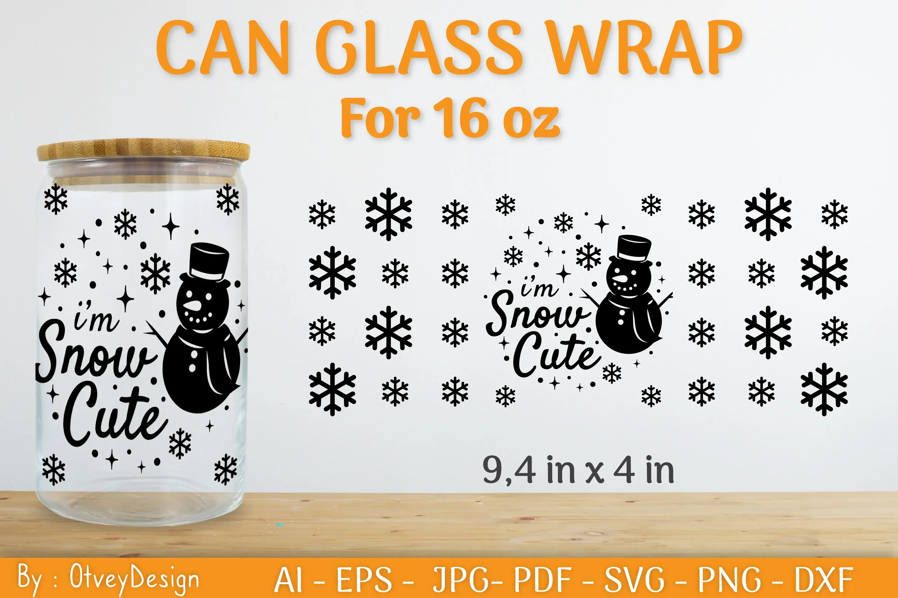 Christmas Can Glass 16 OZ SVG Bundle