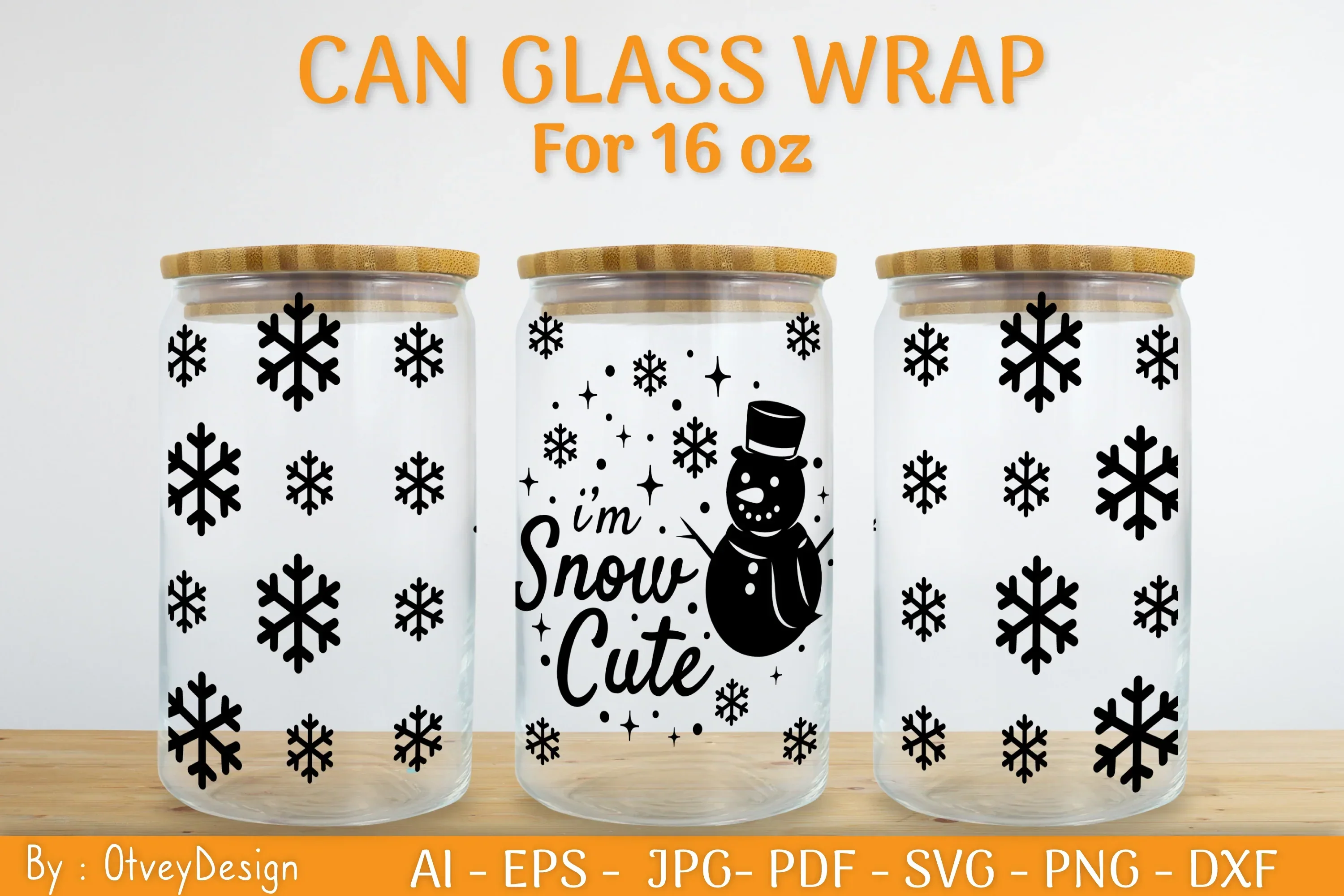 Christmas Can Glass 16 OZ SVG Bundle - Image 2