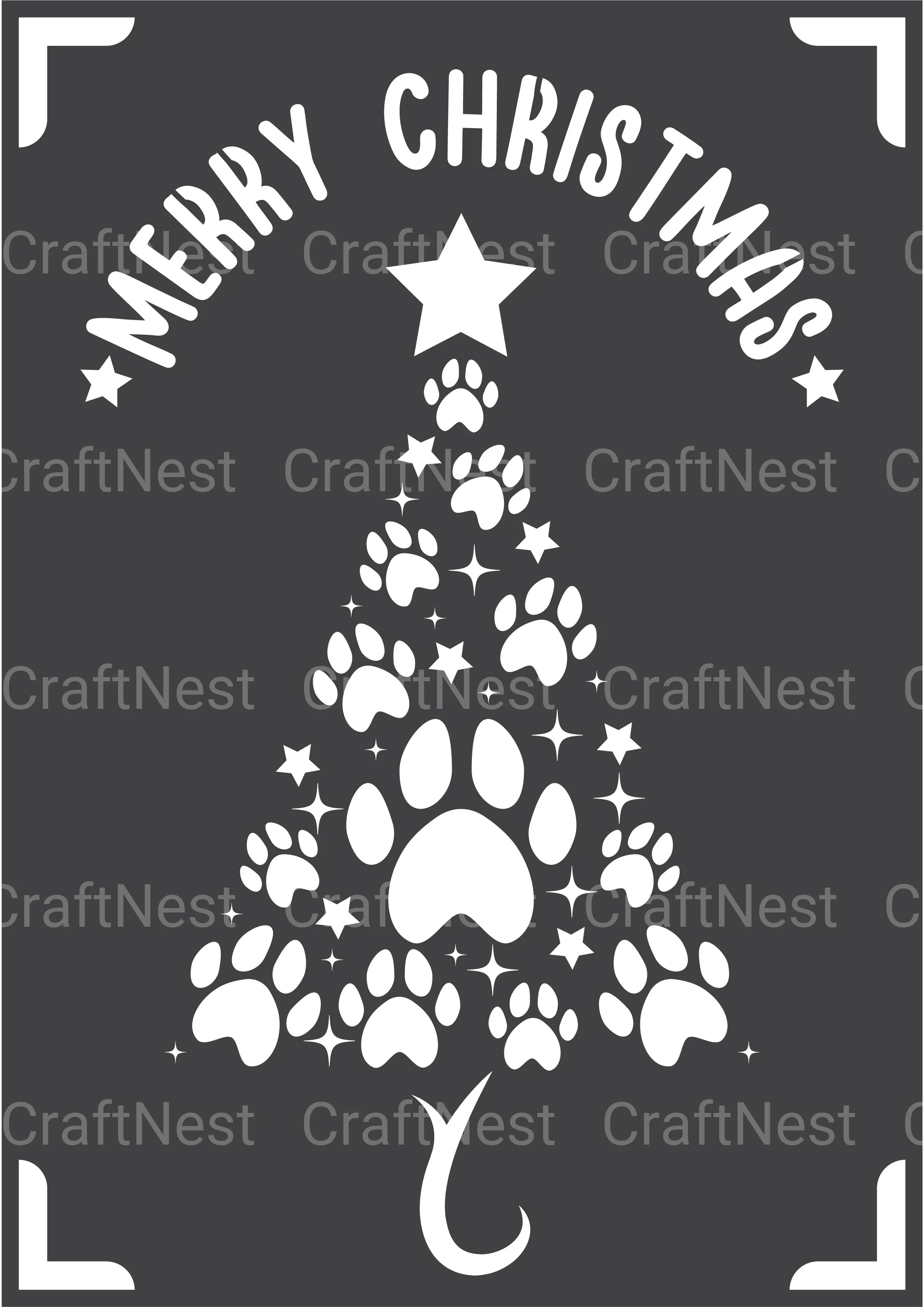 Christmas Card Papercut SVG Bundle - Image 11